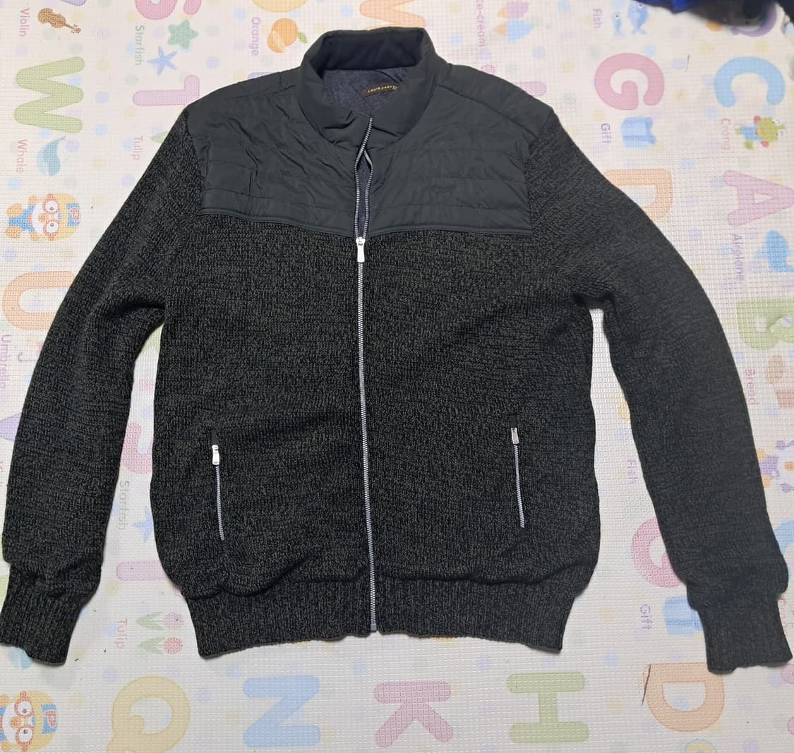 루이까스텔 남성 방풍모니트 집업 가디건 110(상태상급) 상품이미지1