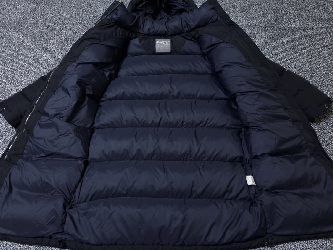 [무료배송][95]디스커버리 남여공용 레스터 벤치파카 덕다운 롱패딩 상품이미지4