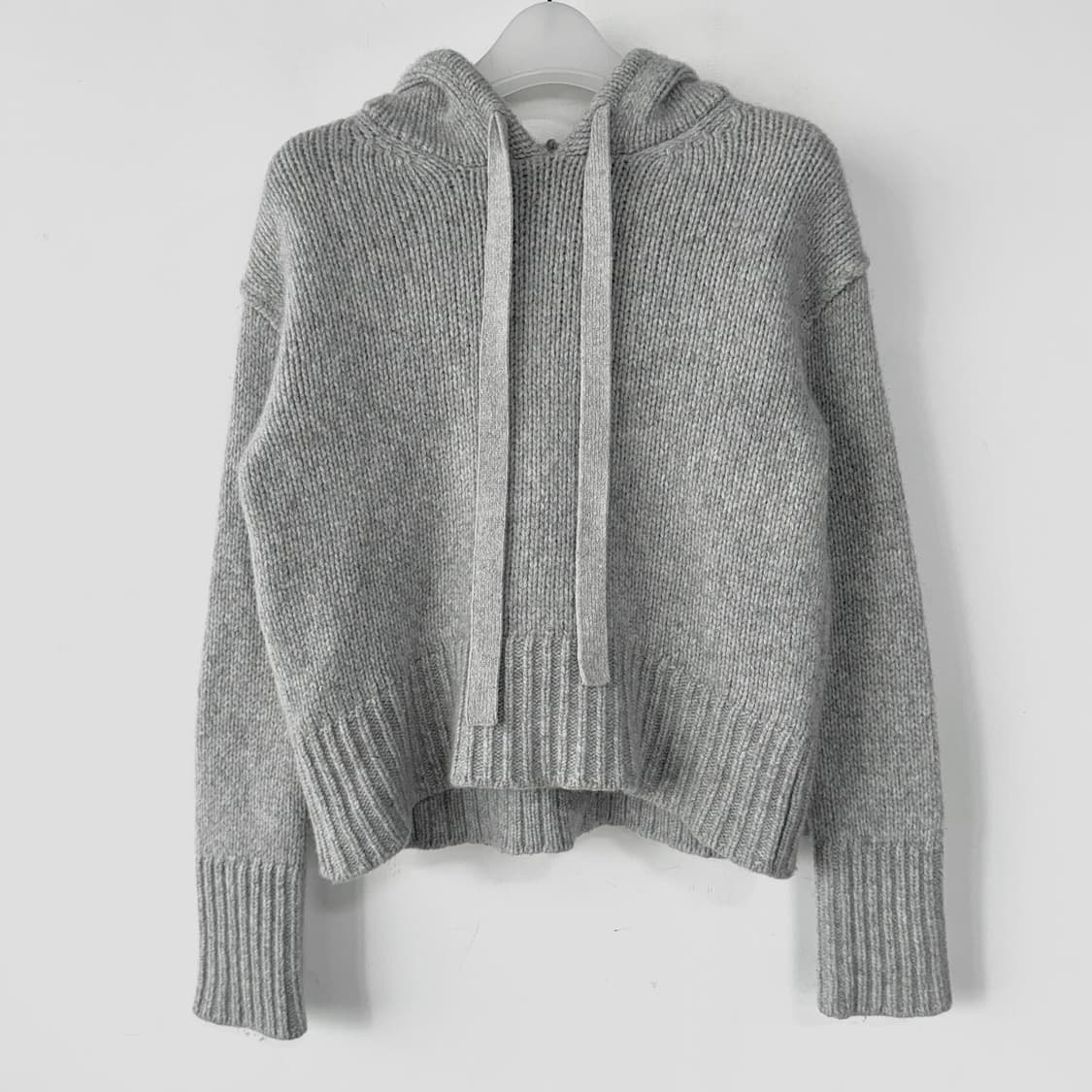 포르테포르테 24 울 니트 후디 상품이미지3