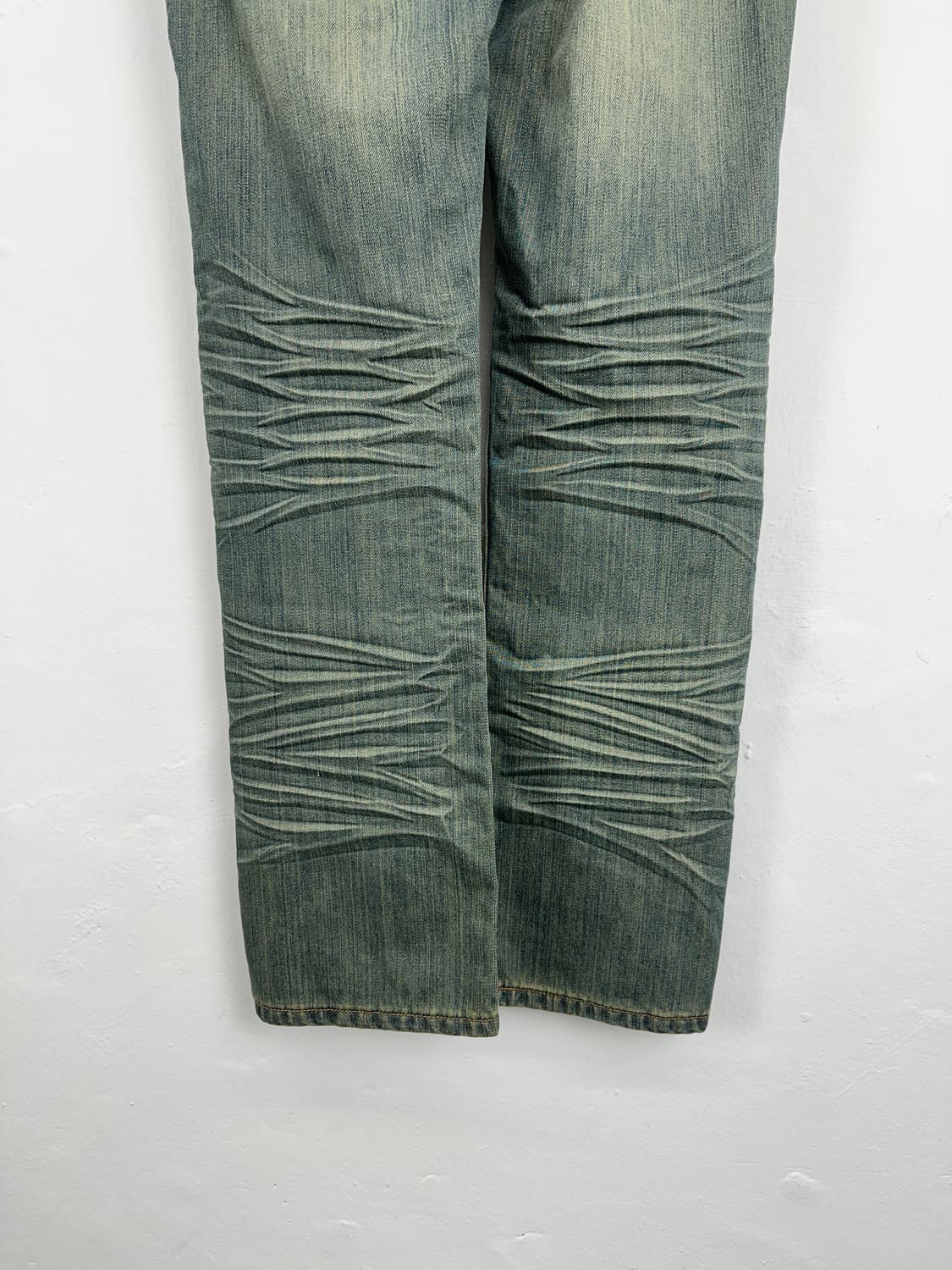 Vintage Faded lines Washing Jeans 상품이미지10