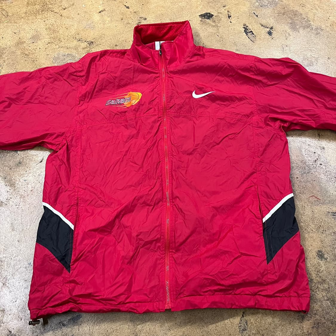 [정품/XXL] 나이키 스우시 엘지세이커스 올드스쿨 바람막이 자켓 b8 상품이미지2