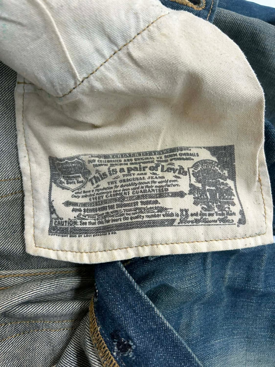 [34x30] 리바이스 501 스트레이트 데님 팬츠 상품이미지4