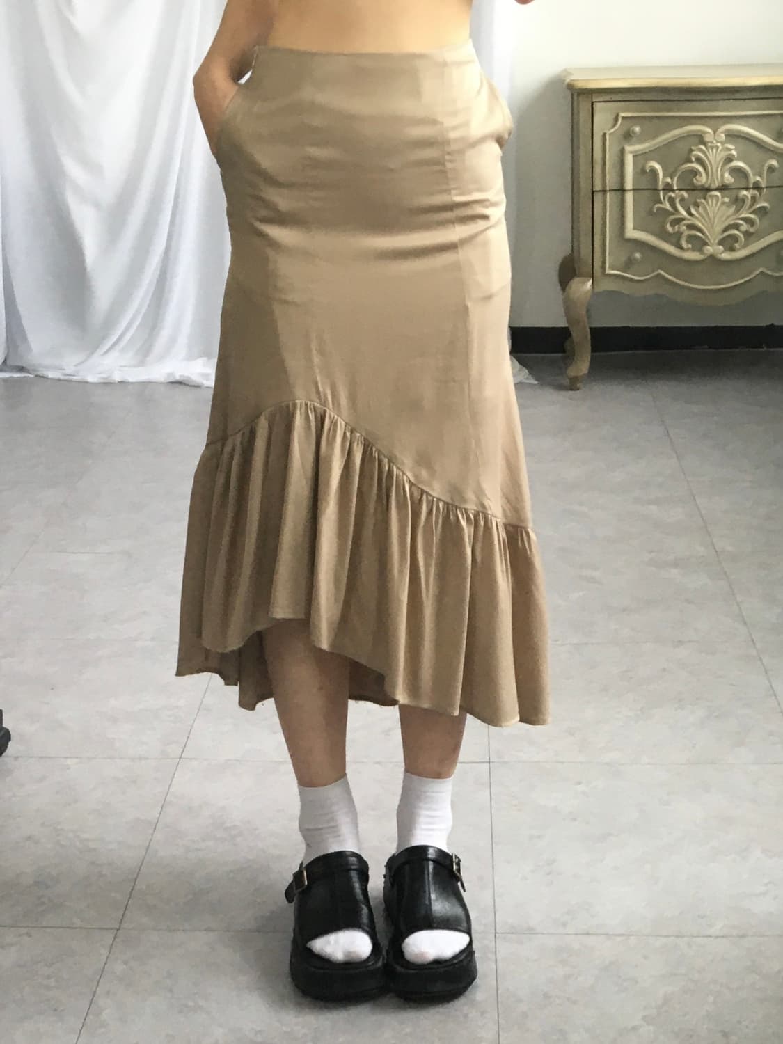 Unbalanced skirt 상품이미지6