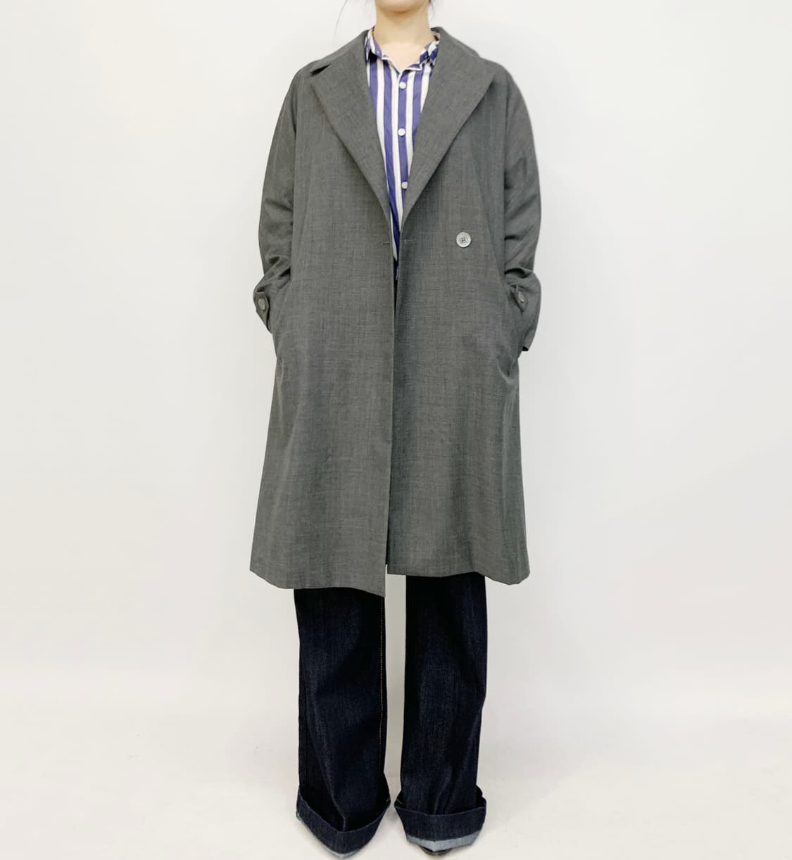 LES COPAINS made in italy 트렌치 코트 상품이미지2