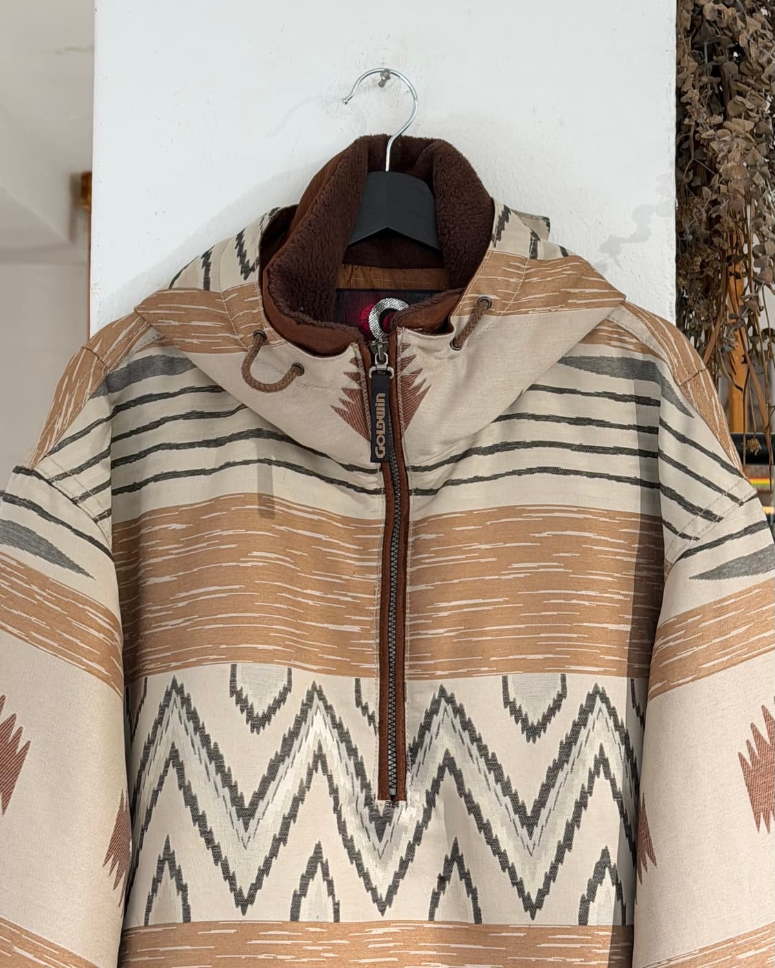 골드윈 브라운 아즈텍 스키 후드 자켓 상품이미지4