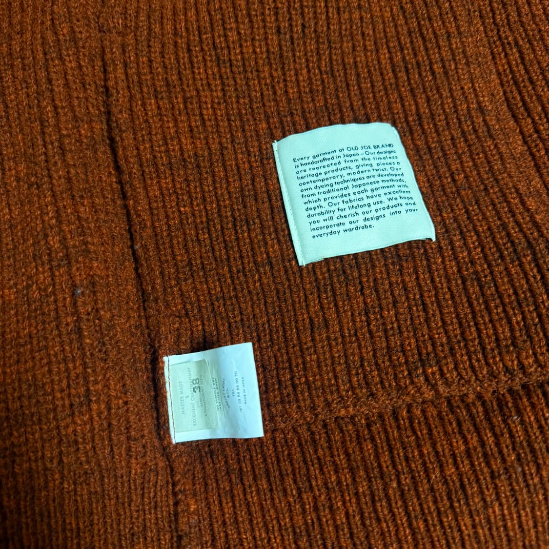 [38]올드조 OLD JOE 알파카 터틀넥 집 스웨터 상품이미지7