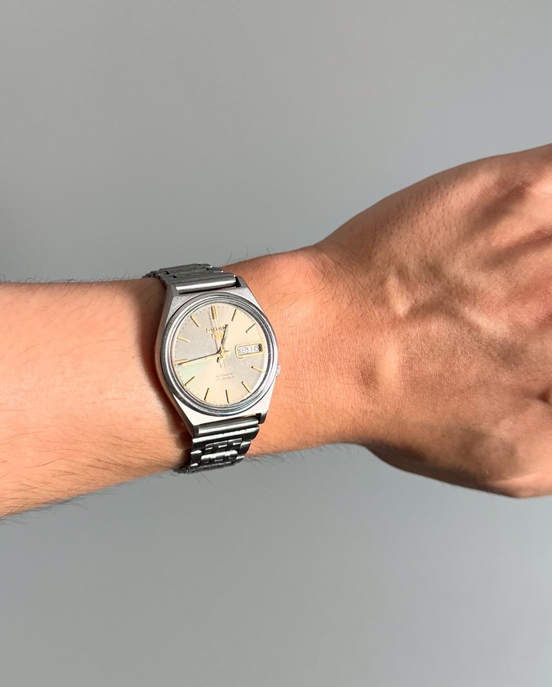 vintage SEIKO 5 Automatic metal watch 상품이미지6