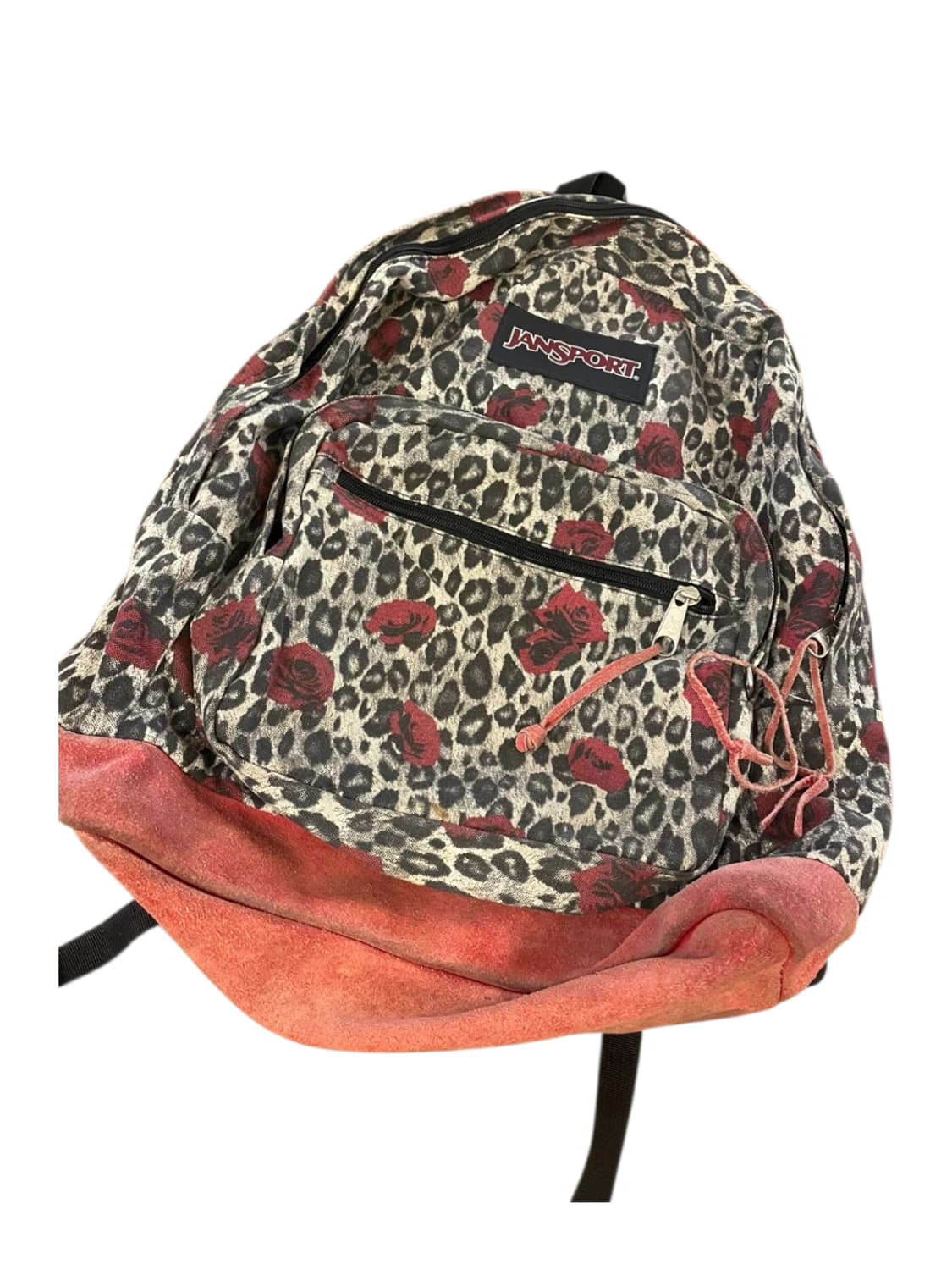 잔스포츠 레오파드 장미 백팩 상품이미지1