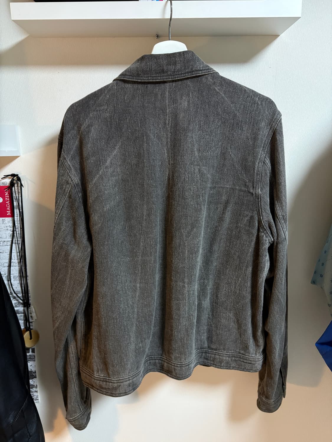 [46] 아워레가시 린넨 모노자켓 그레이 상품이미지6