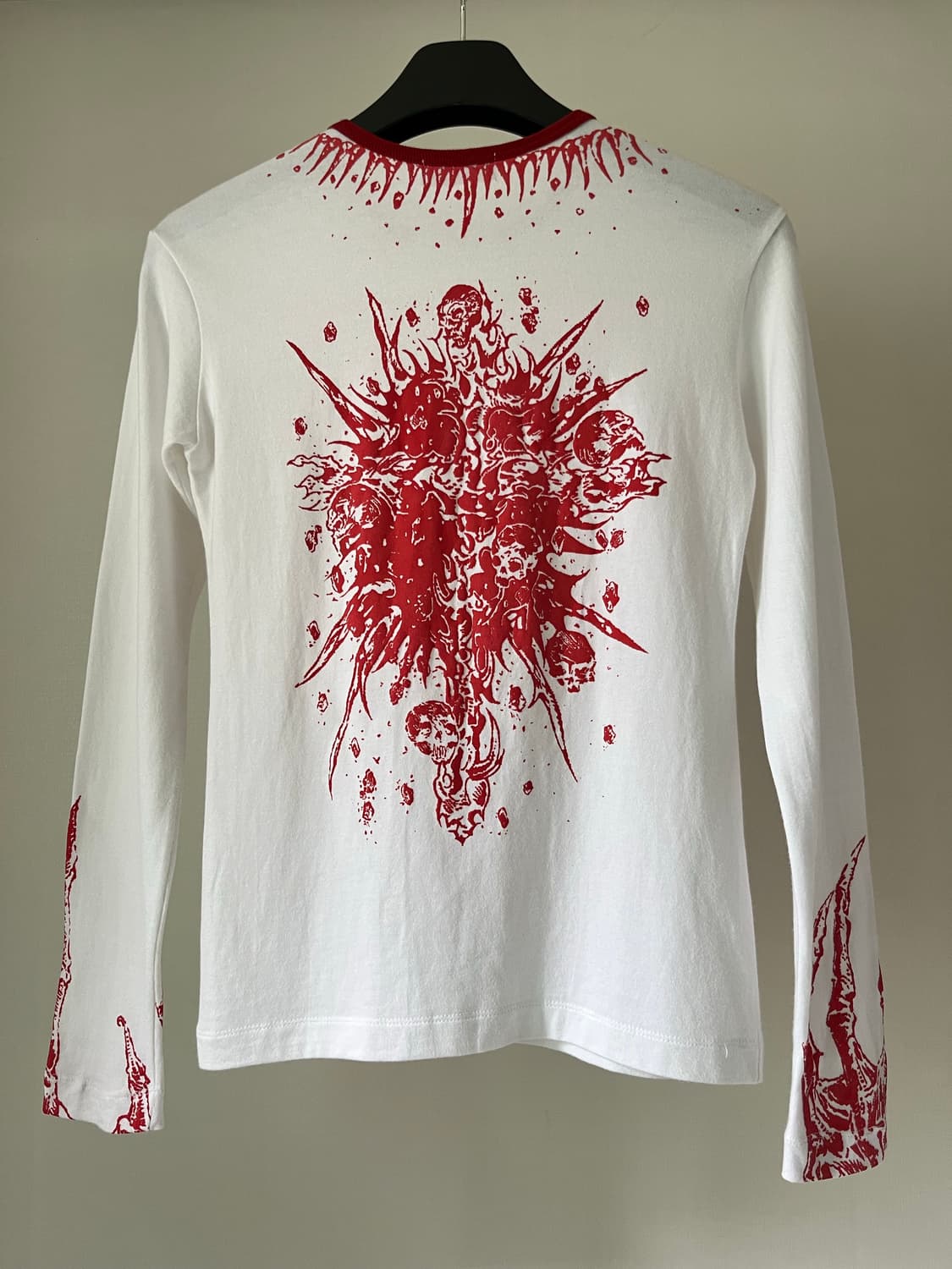 Yasuyuki Ishii Cross Design Printed LS 상품이미지5