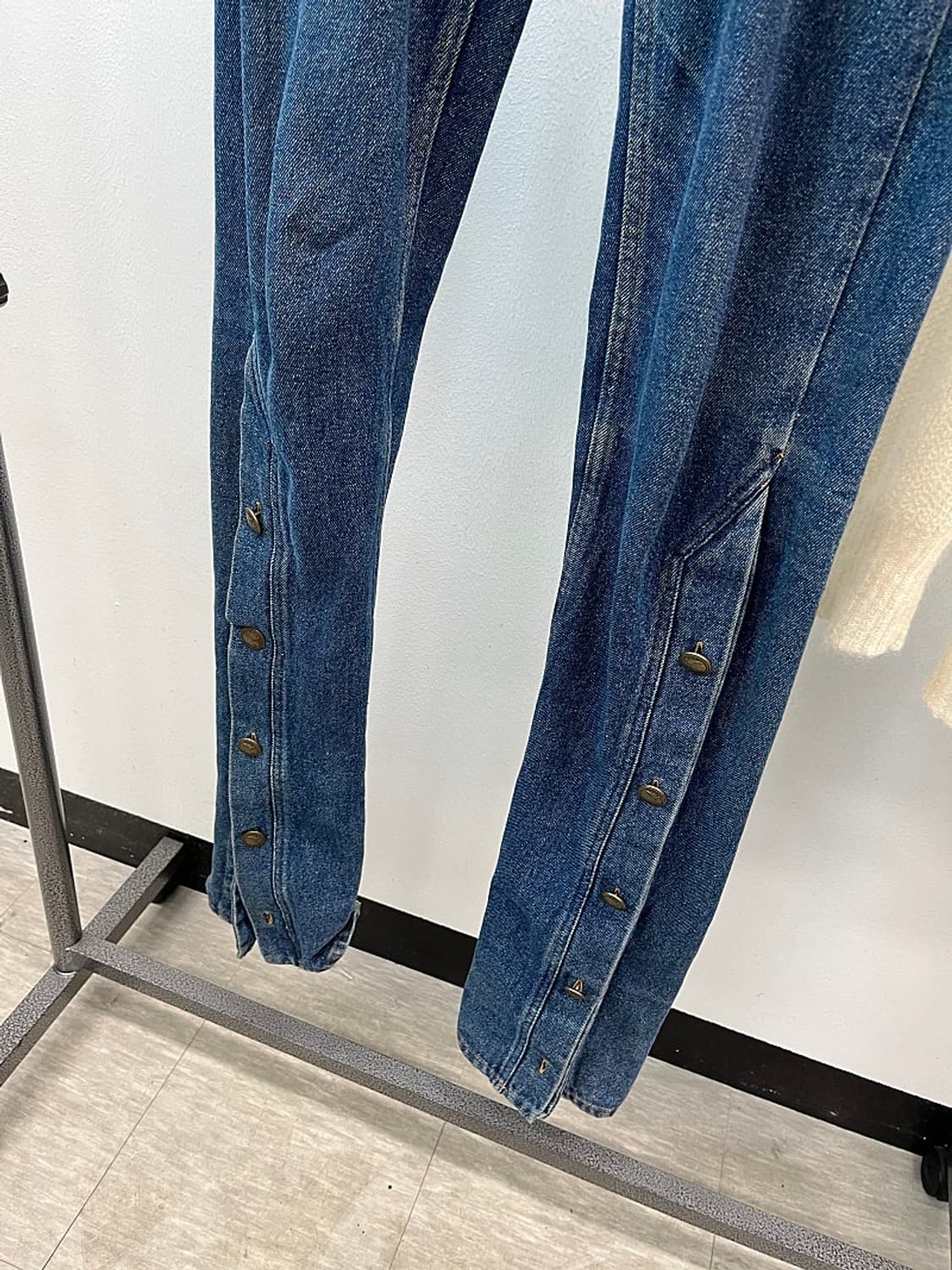 30) y/project 스냅버튼 데님진 상품이미지7