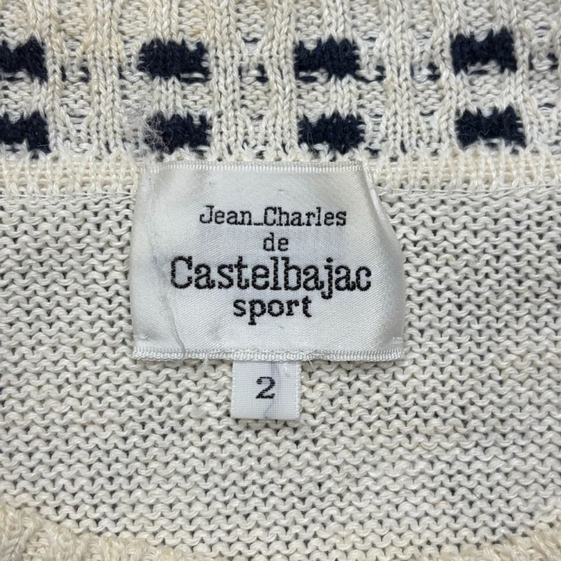 카스텔바쟉 그래픽 니트 v1944 상품이미지7