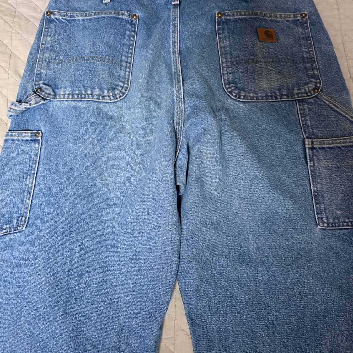 [38X32] 빈티지 칼하트 더블니 B73 DST 데님팬츠 @ B-22 상품이미지5