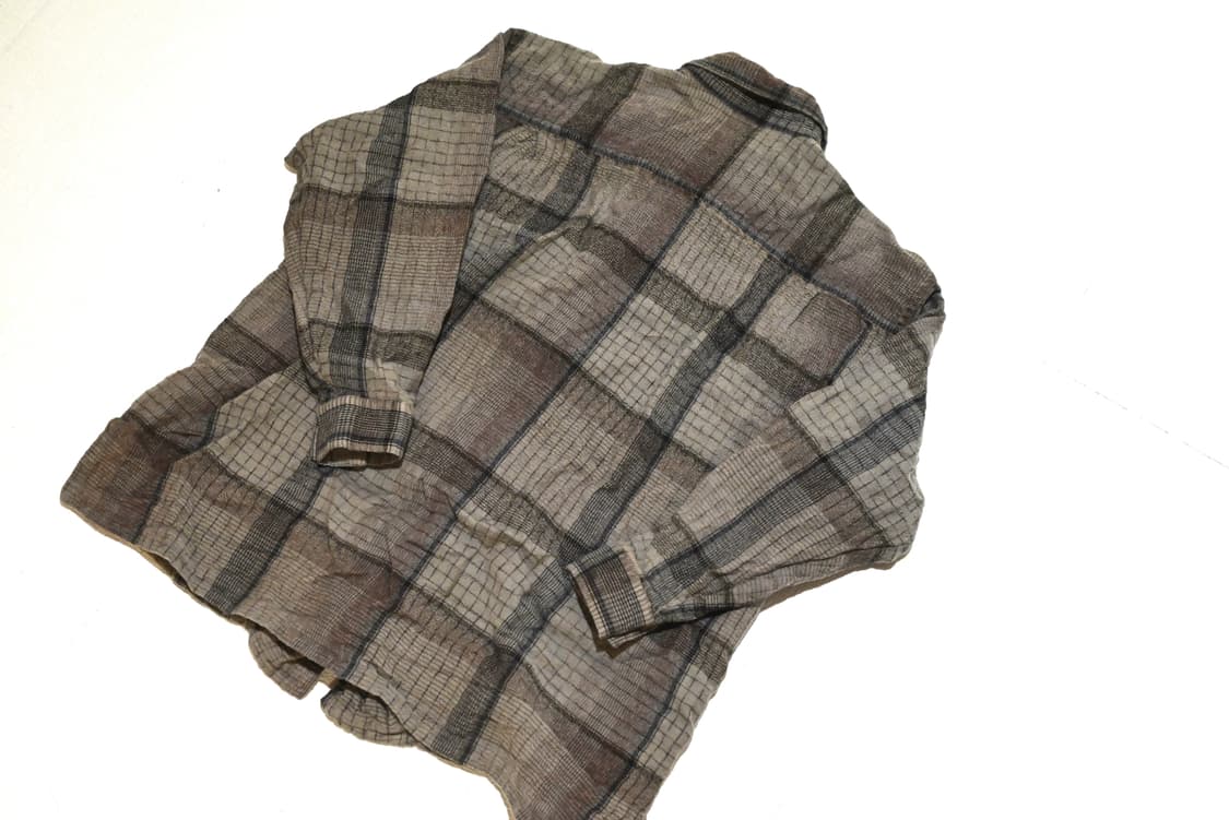 Issey miyake 70s boiled wool shirt 상품이미지4