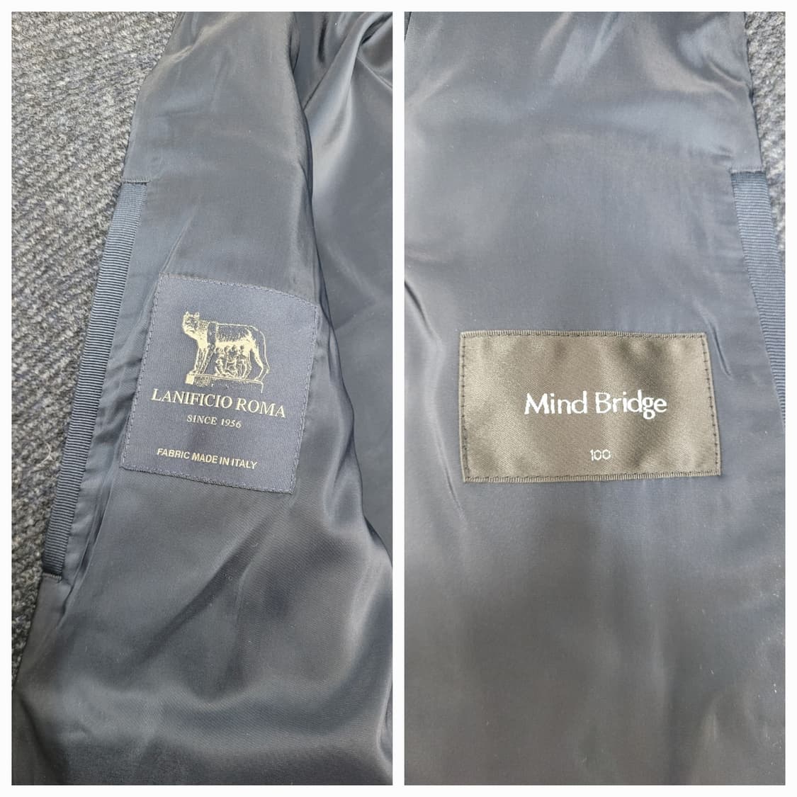 마인드브릿지 헤링본 코트 / 남 100
 상품이미지9