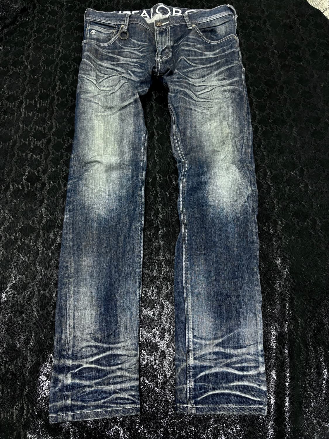 “BUFFALO BOBS” 00’s Crack Design Denim P 상품이미지1