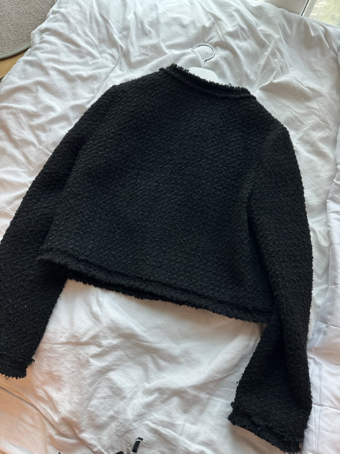 히든포레스트마켓 크롭 트위드 자켓 S 상품이미지3