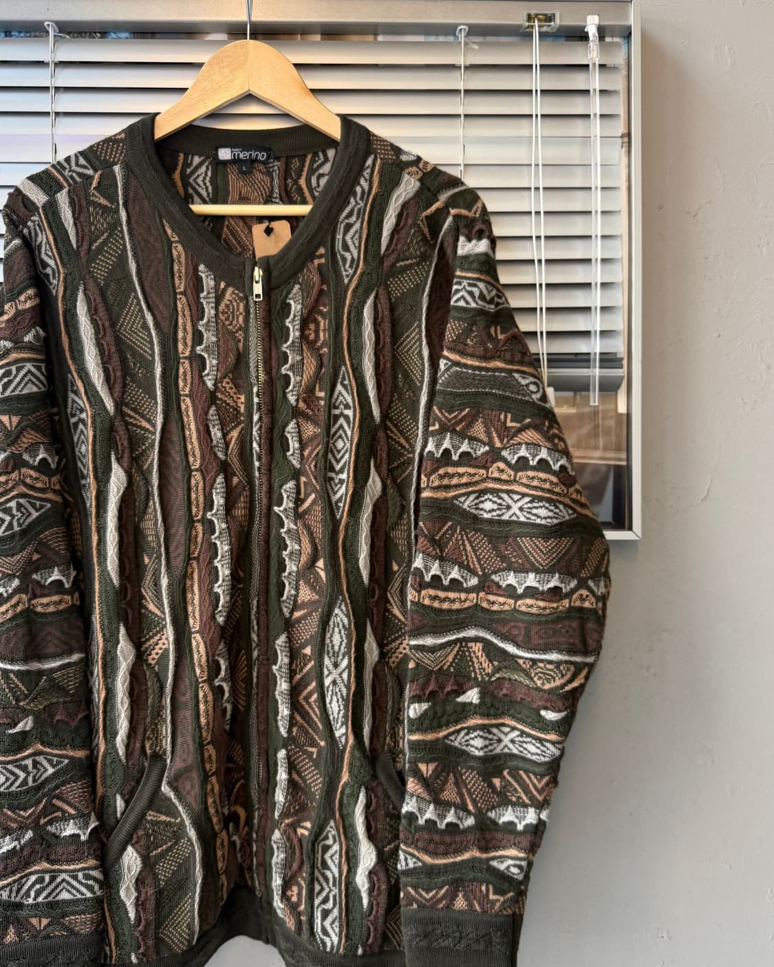 PURELY merino cable cardigan 상품이미지2