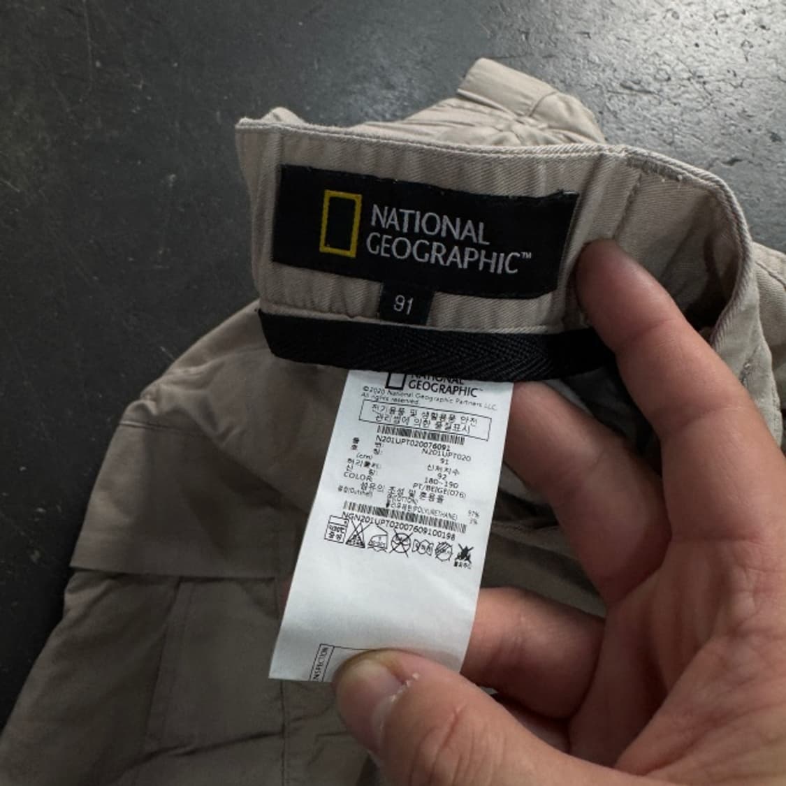 105 내셔널지오그래픽 카고팬츠  상품이미지4