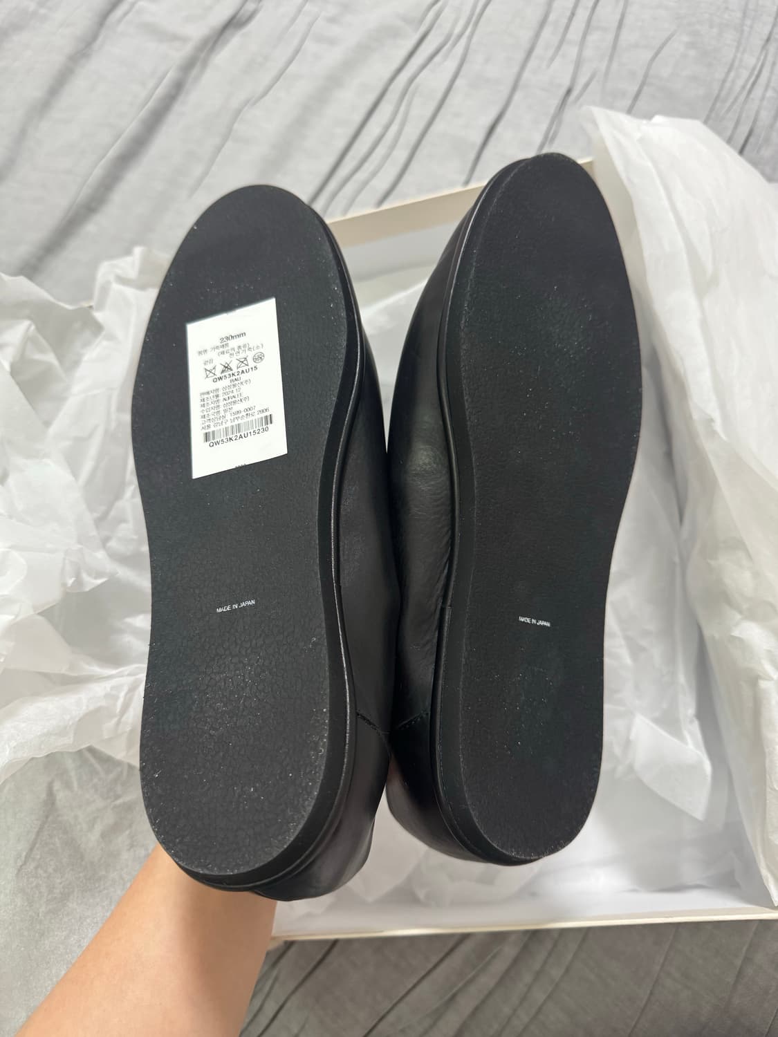 오라리 로퍼 Soft Leather Loafers - Black 230 상품이미지5