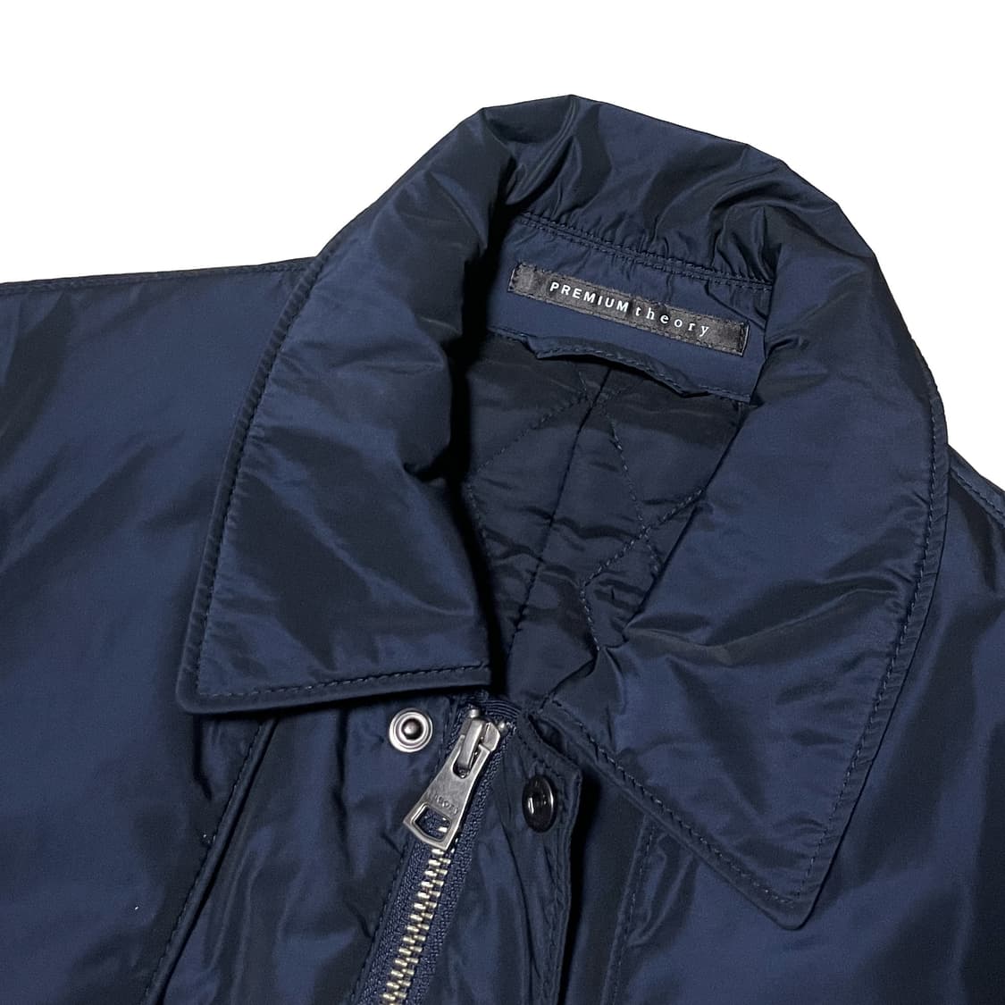 Theory 띠어리 프리미엄 네이비 퀼팅 코트 상품이미지5
