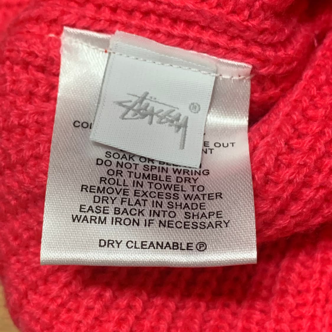 스투시 스톡 커프 비니 핑크 상품이미지3