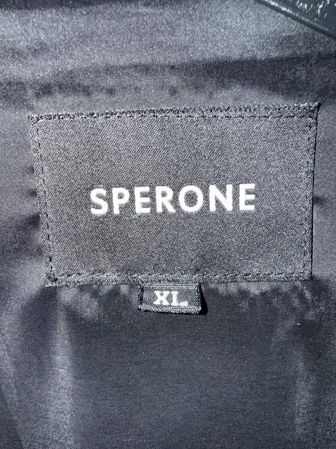 스페로네 양가죽 라이더 자켓 XL 상품이미지6