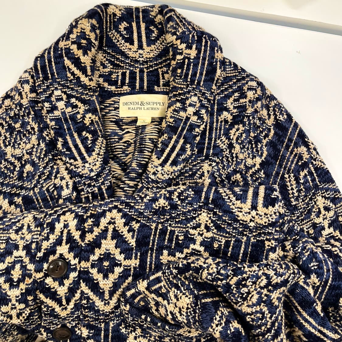 DENIM & SUPPLY 폴로 숄카라 가디건 상품이미지1