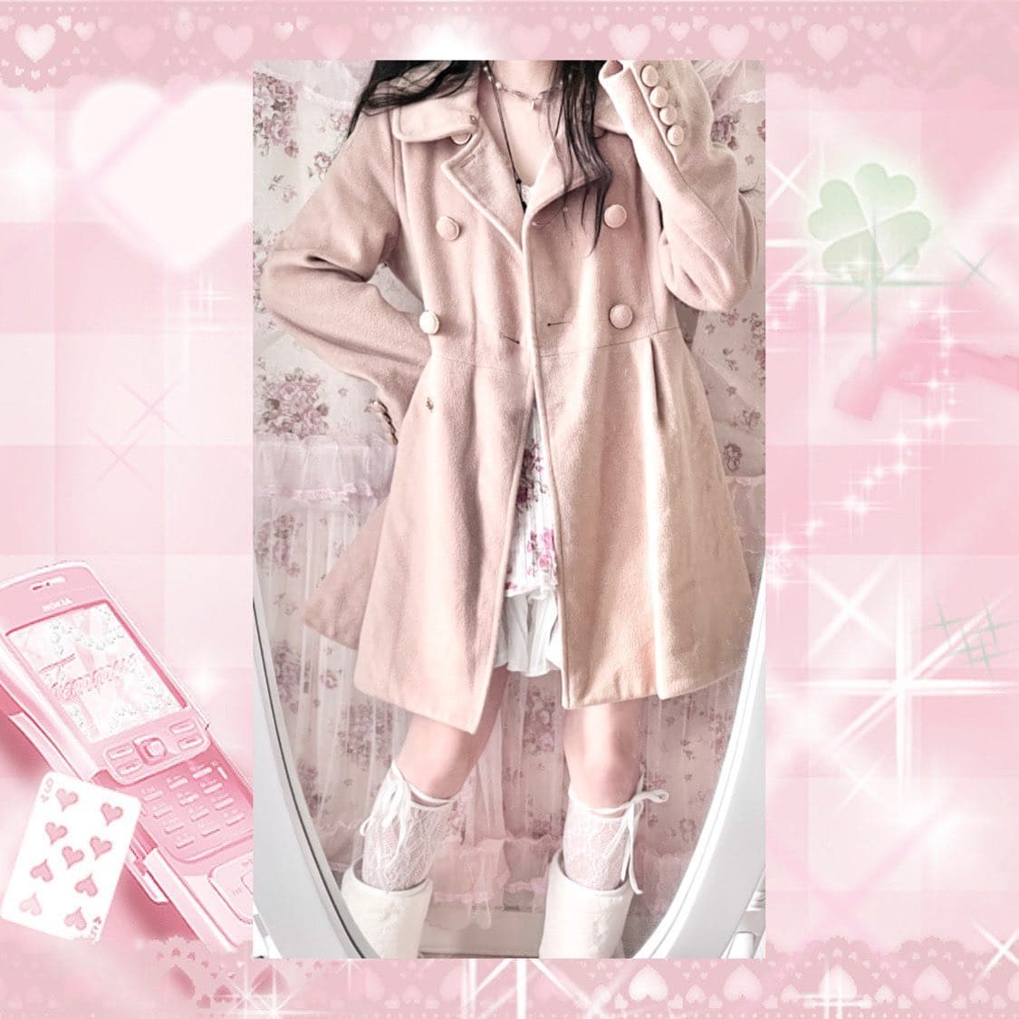 Vintage CHU XXX fur coat♡ 상품이미지2