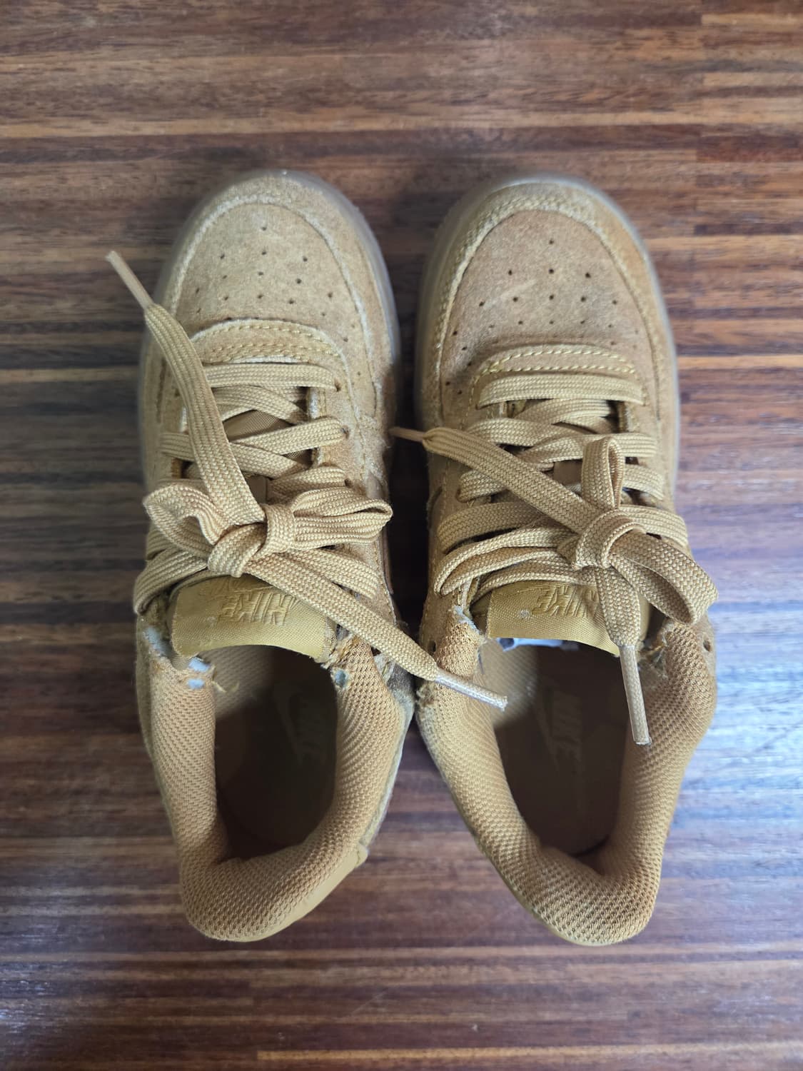 나이키 키즈 주니어 에어포스 된장 205 상품이미지2