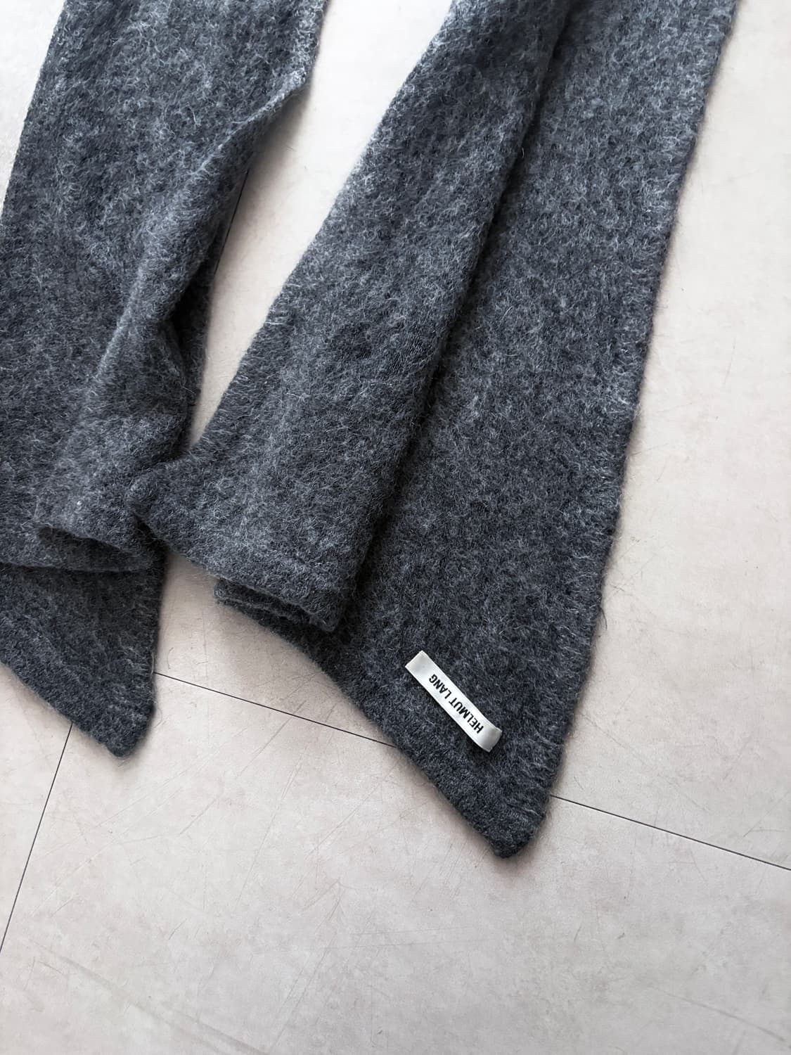 HELMUG LANG Brushed Knit Long muffler 상품이미지3