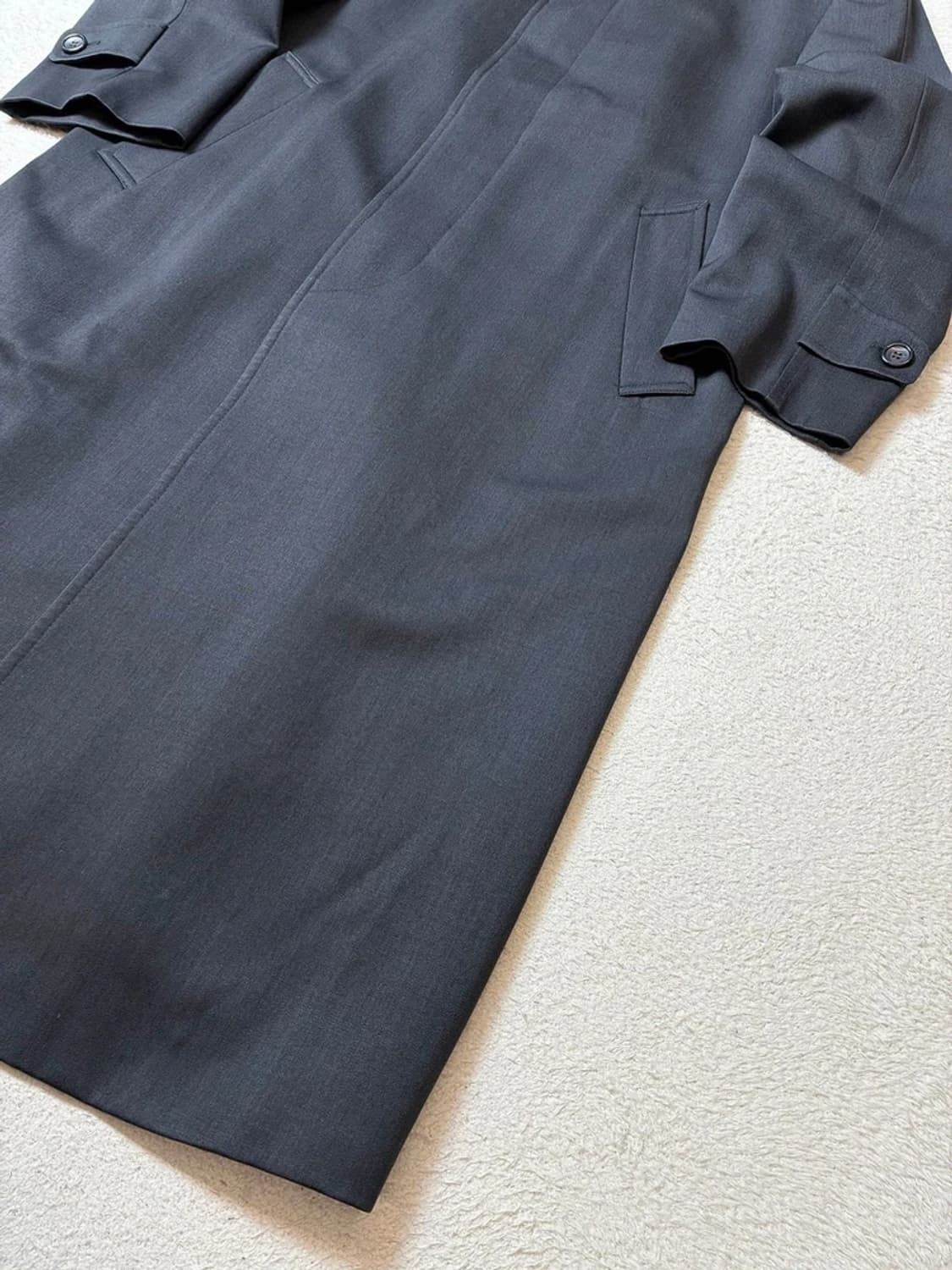 입생로랑 뿌르 옴므 YSL 00's 개버딘 롱 트렌치 코트 PN7458 상품이미지3