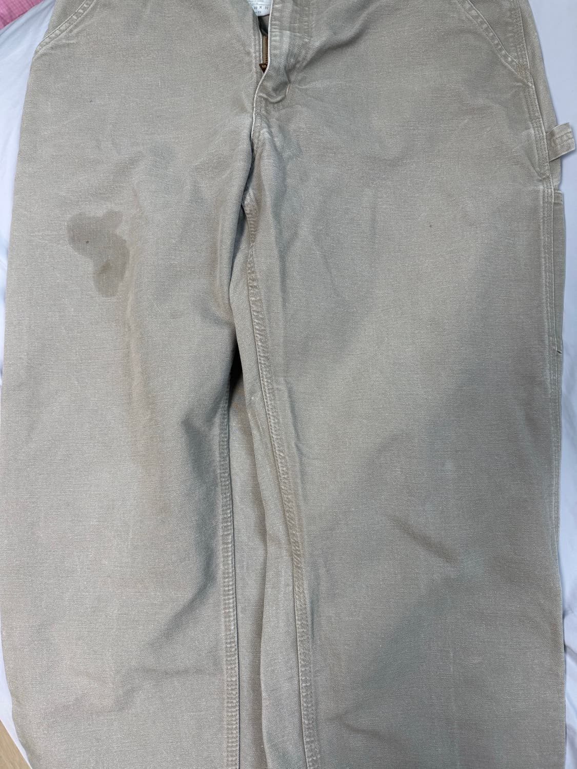 칼하트 워크팬츠 베이지 상품이미지1