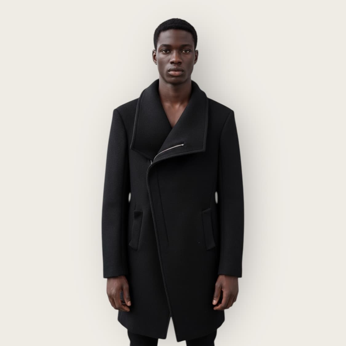 system homme 시스템 옴므 사선지퍼코트 구합니다 상품이미지1