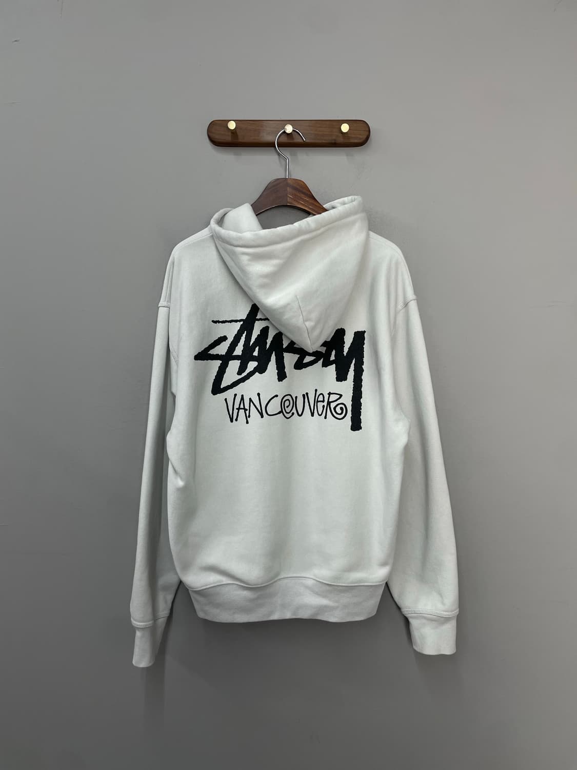 스투시 벤쿠버 화이트 후드티 H2351 상품이미지5