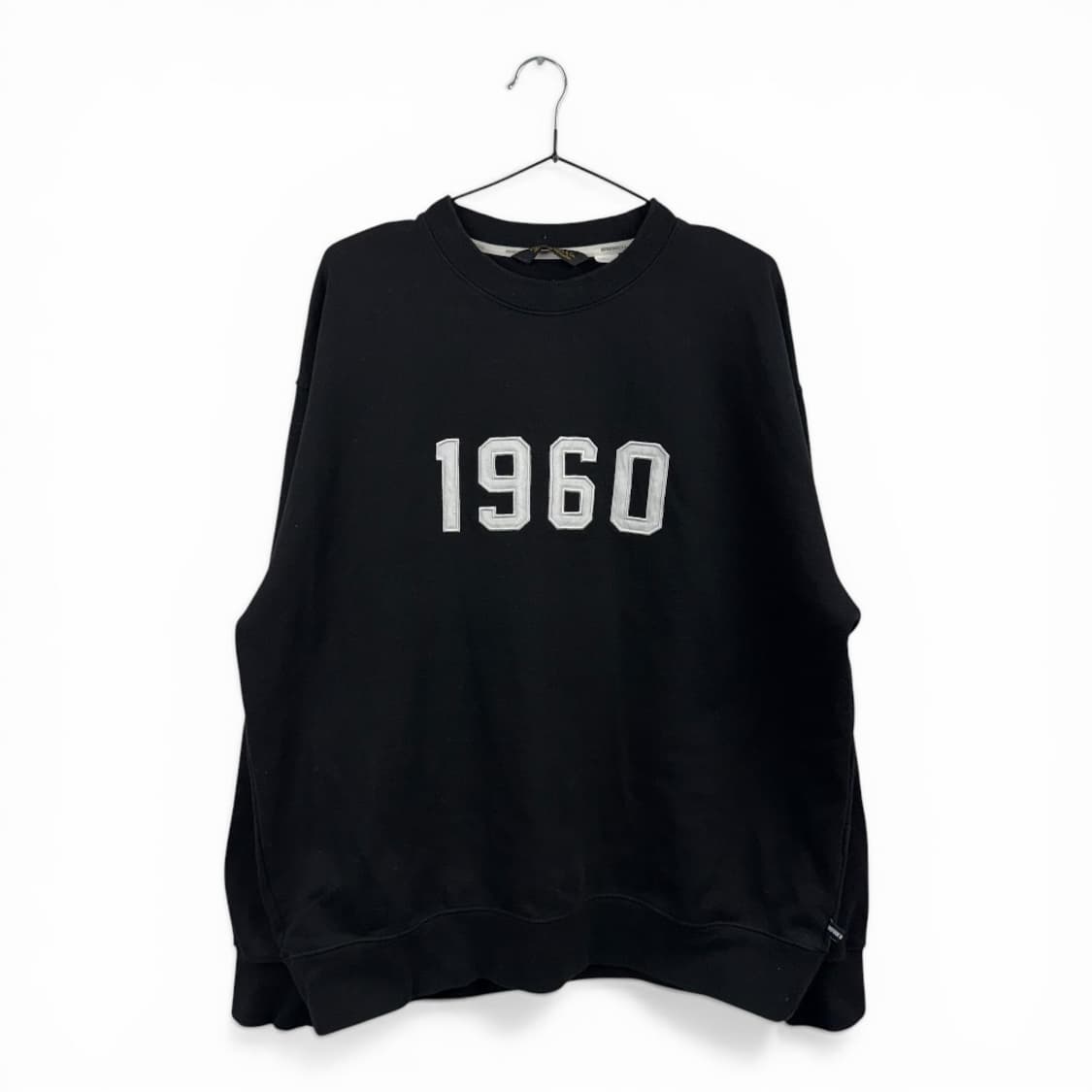 (XL) 유니폼브릿지 1960 라운드 맨투맨 블랙 상품이미지1