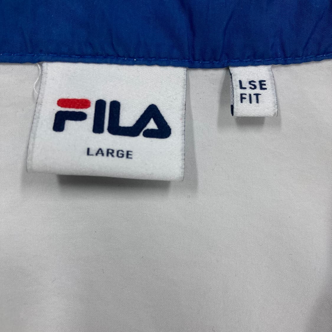 휠라 믹스 컬러 스몰 로고 올드스쿨 바람막이 상품이미지3