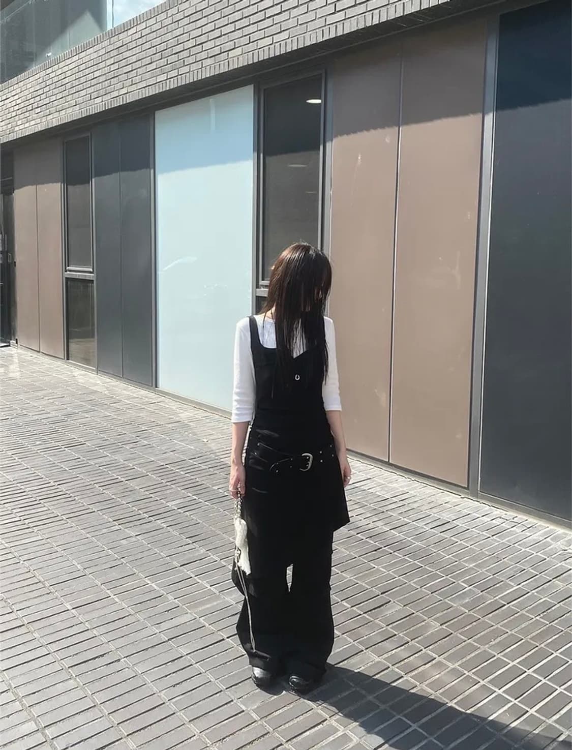 새상품) 더니로 언발 셔링 원피스 상품이미지4