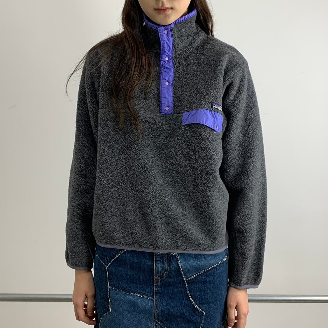 90s 파타고니아 신칠라 스냅 플리스 상품이미지1