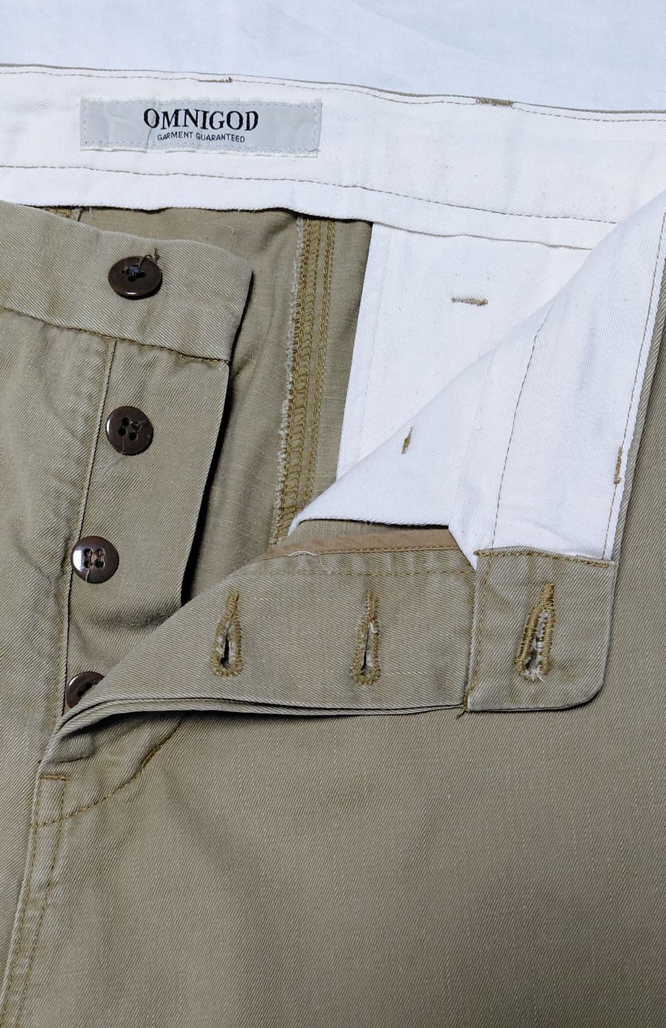 옴니갓(OMNIGOD) 53-099T 버튼플라이 치노 팬츠 (무료배송) 상품이미지1