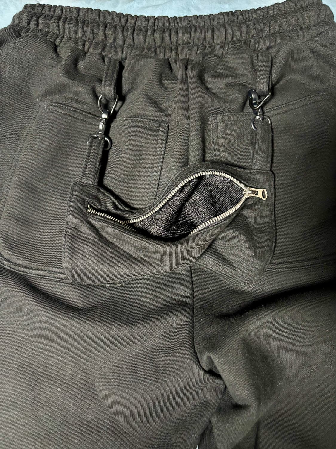 OS) 컷더트래쉬 스웻팬츠 블랙 상품이미지5