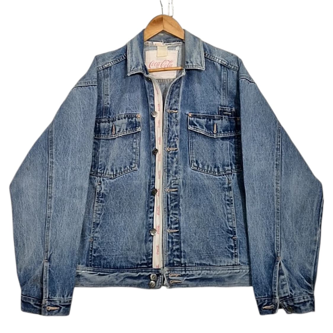 Coca Cola 코카콜라 빈티지 데님 자켓 상품이미지1