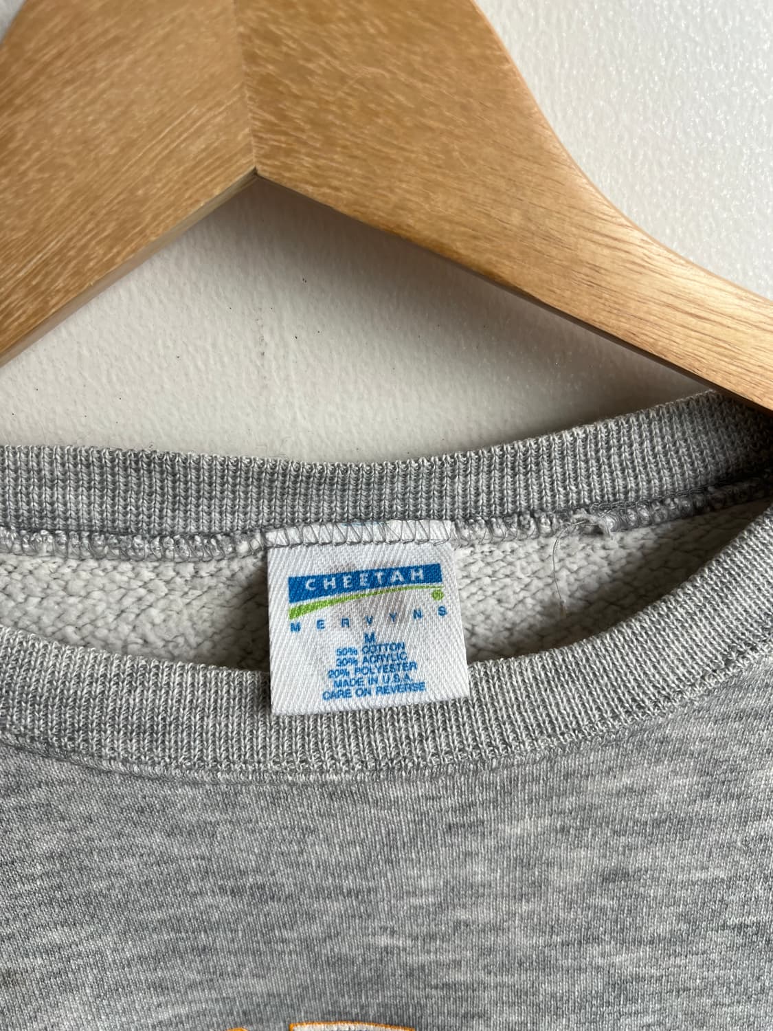 빈티지 USA 레터링 스웻셔츠 M 상품이미지4