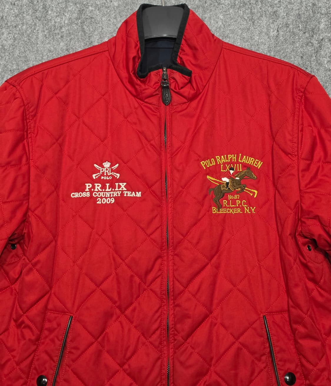 폴로 랄프로렌 빈티지 컨트리 팀 폴리쉘 리버시블 투웨이 집업 자켓 L 상품이미지5