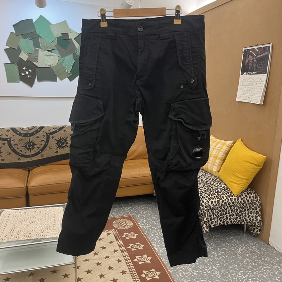 씨피컴퍼니 빈티지 스트릿 힙합 렌즈와펜 카고팬츠 44 C09803 상품이미지3