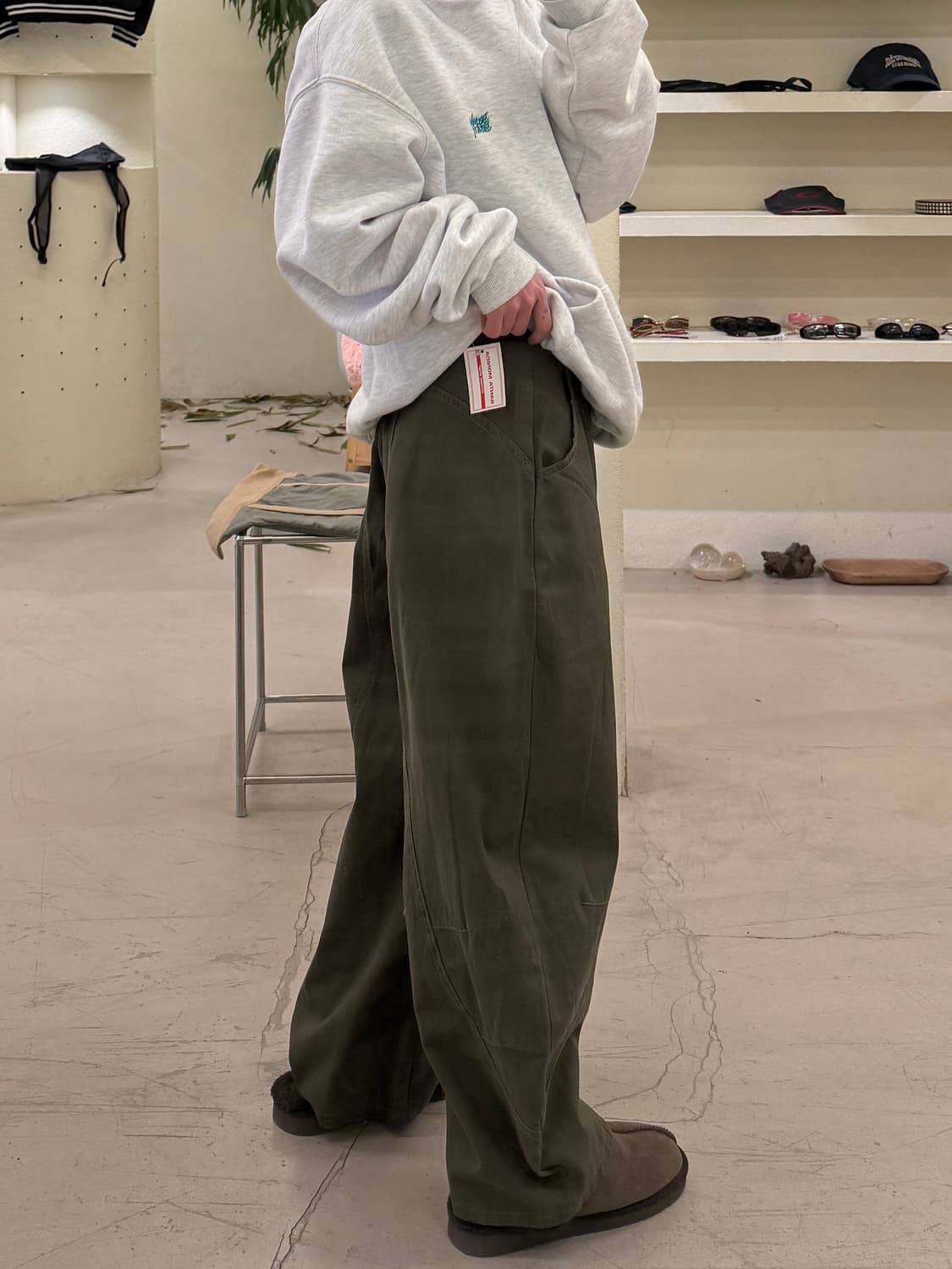 빈티지 밀리터리 벌룬 핏 팬츠 U452 상품이미지2