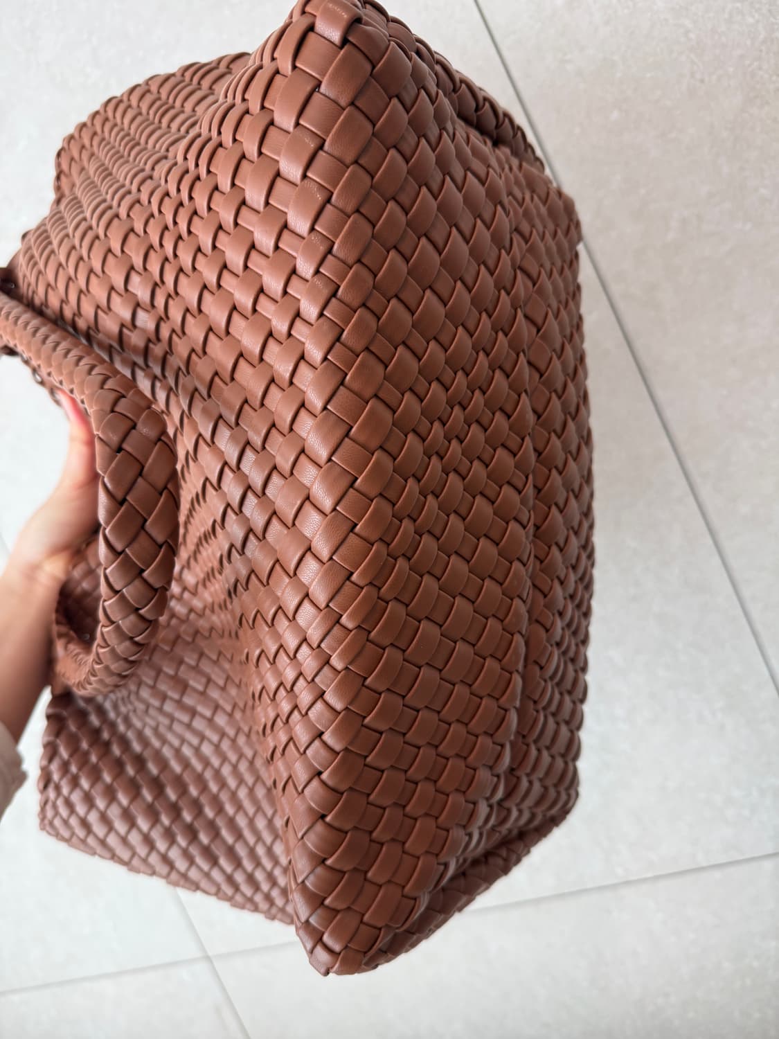 미사용 새상품 / 보부상 가방 / 부들부들 소재 / 파우치 포함  상품이미지4