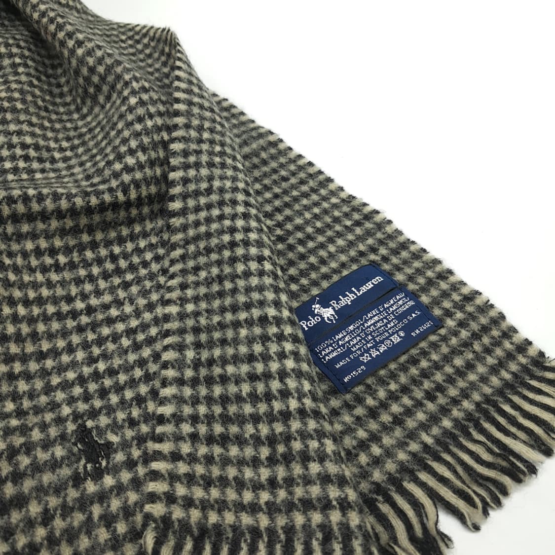 MX091 폴로 랄프로렌 하운드투스 램스울 목도리 머플러 상품이미지3