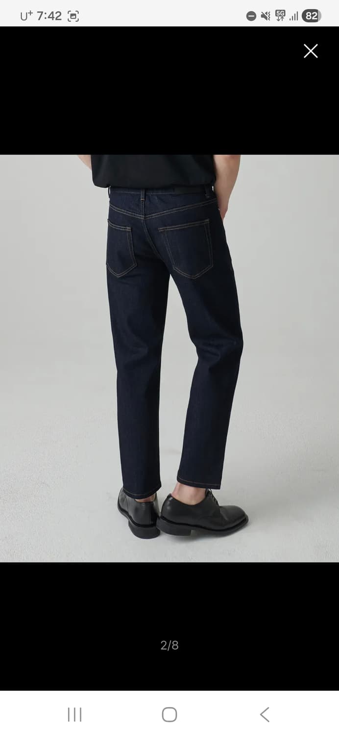 무신사스탠다드 kipas 딥인디고 슬림진 32 팝니다 상품이미지2