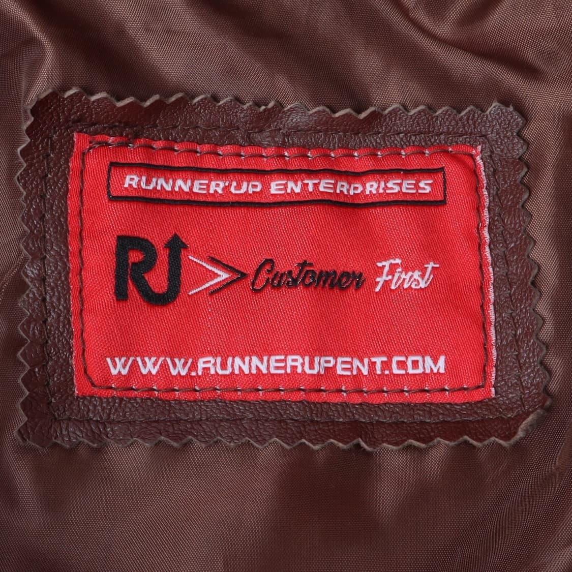 Runnerup 리얼레더 후디 퍼 패딩 상품이미지8